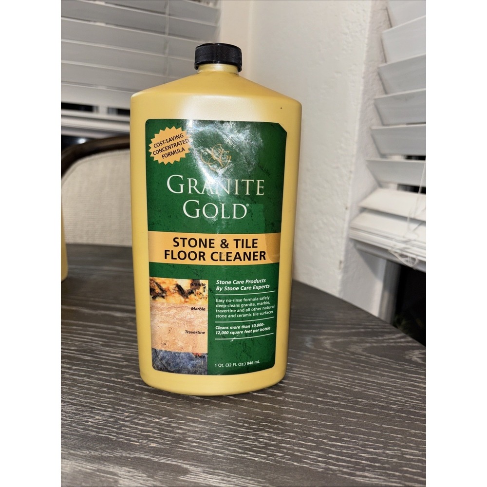 Granite‎ Gold Stone & Tile Floor Cleaner 32 oz. New